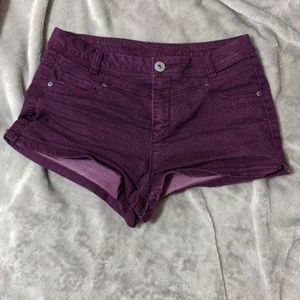 Purple shorts